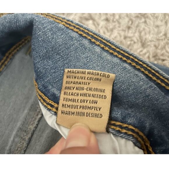 TALA Medium Wash Distressed Skinny Ankle Jeans Womens Size 4 - Picture 5 of 8
